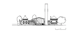 Vue façade sud
