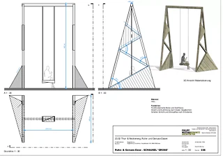Schaukel «gross» – Geometrie