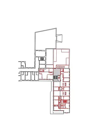 Grundriss 2.+3.OG 1:400