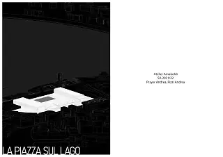 La piazza sul lago