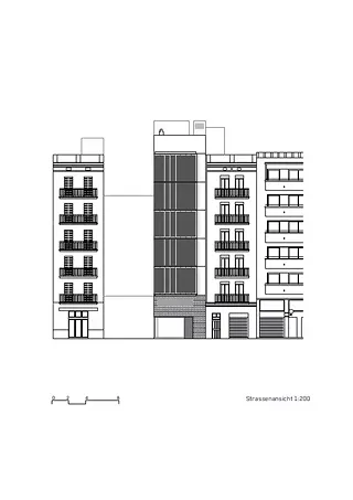 Vue depuis la rue
