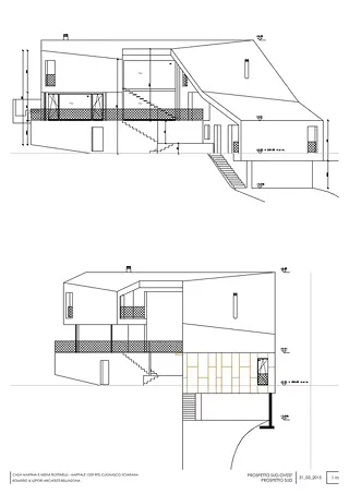 Südwestfassade und Südfassade