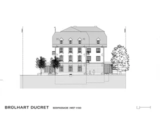Façade sud