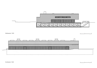 West- und Nordfassade