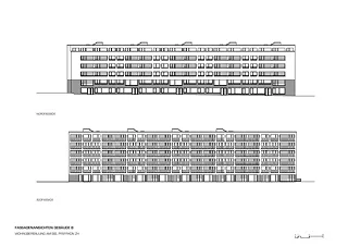 Façades bâtiment B