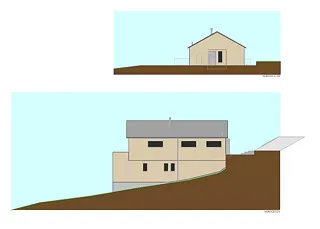 Façade nord et est