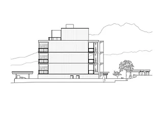 Façade nord