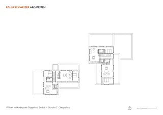 Plan étage mansardé