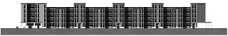 Strassenfassade 1:100