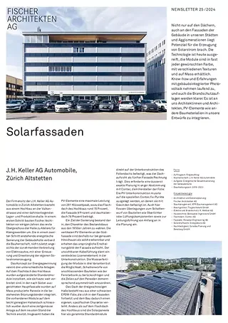 Newsletter 25/2024 – Solarfassaden