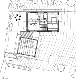 Plan étage entrée