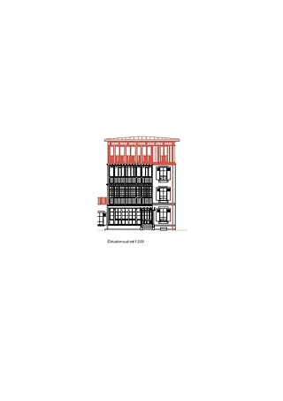 Façade sud-est