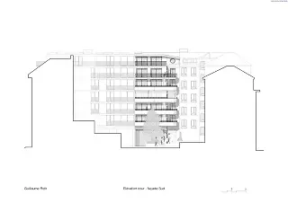 Elevation cour