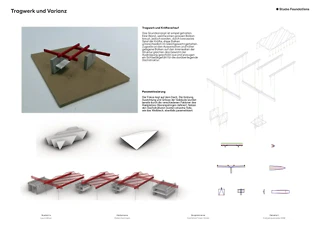 Concept de conception de structure, semestre de printemps, atelier Zachmann, Lauric Bitzer