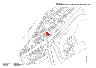 Atelierhaus Bargetzi Olten Waldheim_ Situationsplan