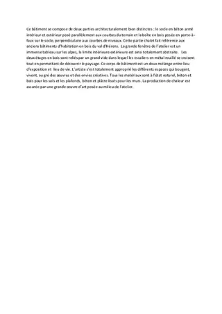 Texte descriptif