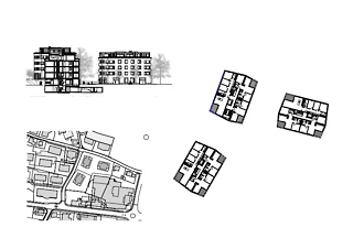 Situation, plans et façades