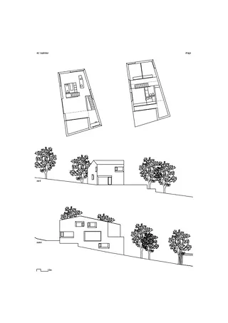 Obergeschoss, Nord- und Westfassade