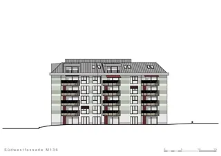 Façade sud-ouest