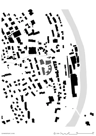 Schwarzplan 1:2000