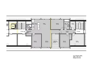Grundriss 4 1/2 Zi-Wohnung
