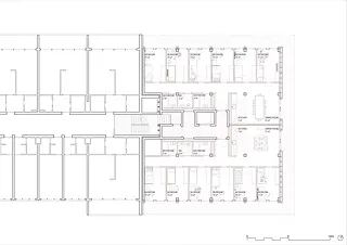 Student housing étage type