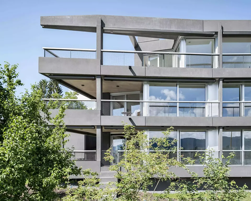 Betonelementfassade