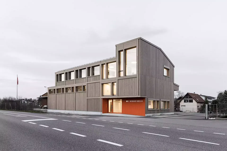 Perspektive von der Farnstrasse