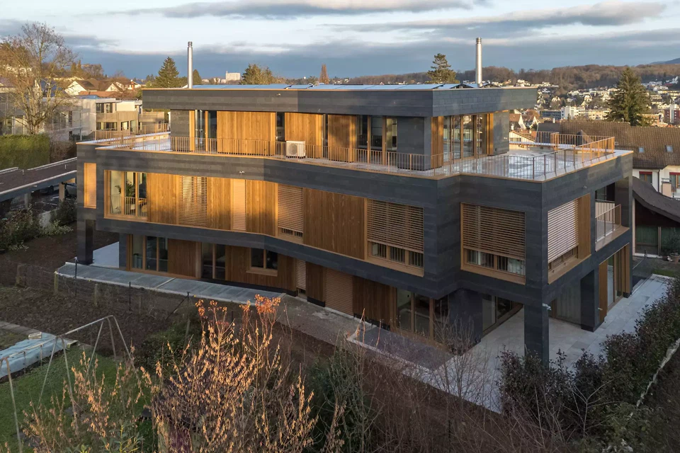 Vue extérieure côté ouest