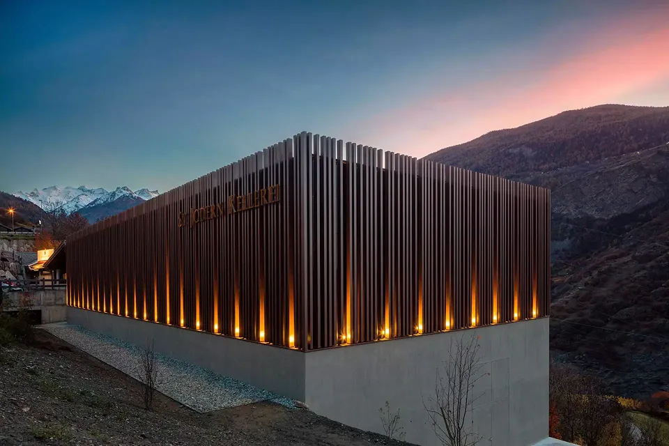 Aussenansicht / Lichtdesign