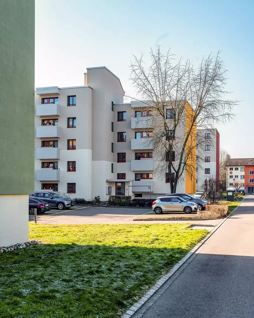 Stirnfassaden Nord, C, B, A
