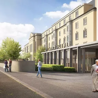 St. Claraspital | Nouvelle construction Hirzbrunnenhaus