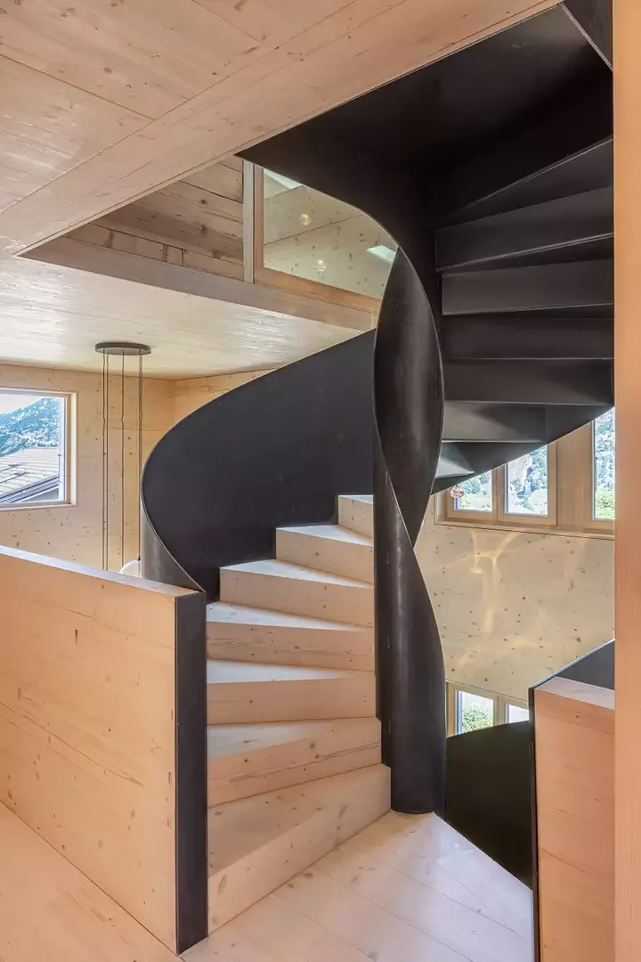 Wendeltreppe Obergeschoss