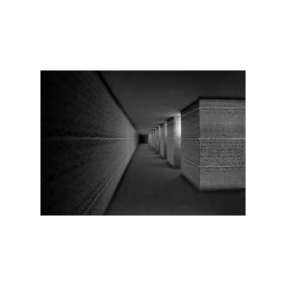 Interior View Hotel Corridor