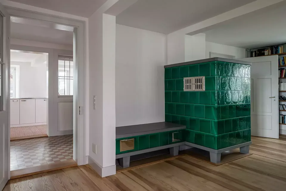 Wohnraum mit Kaminofen