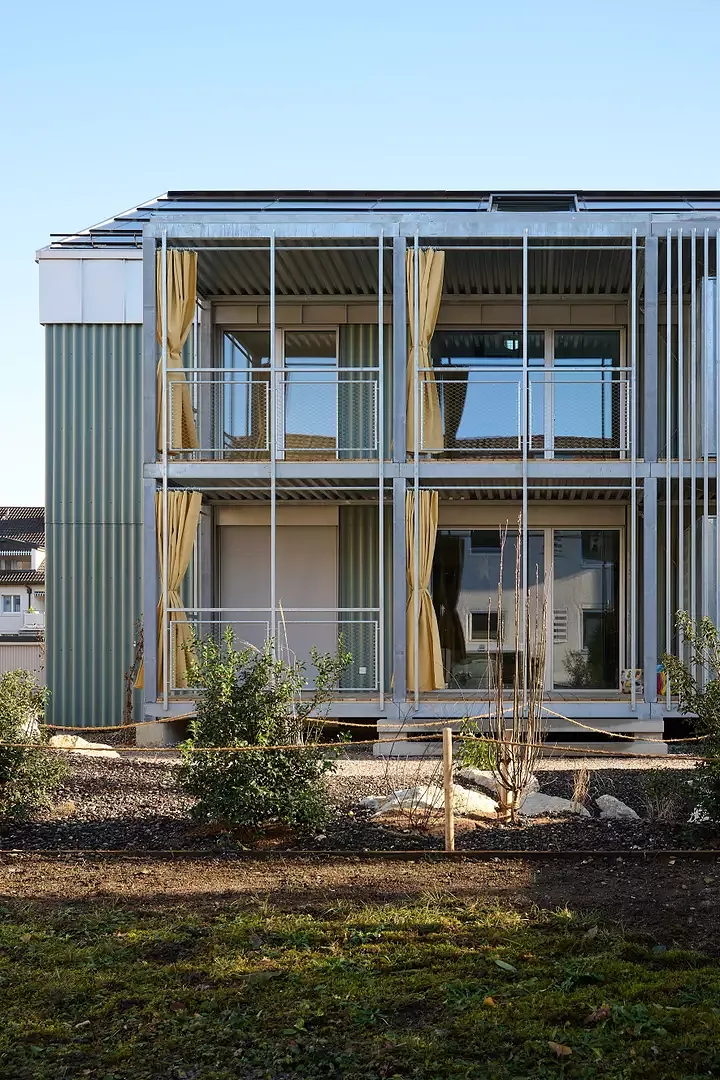 Fassade Garten