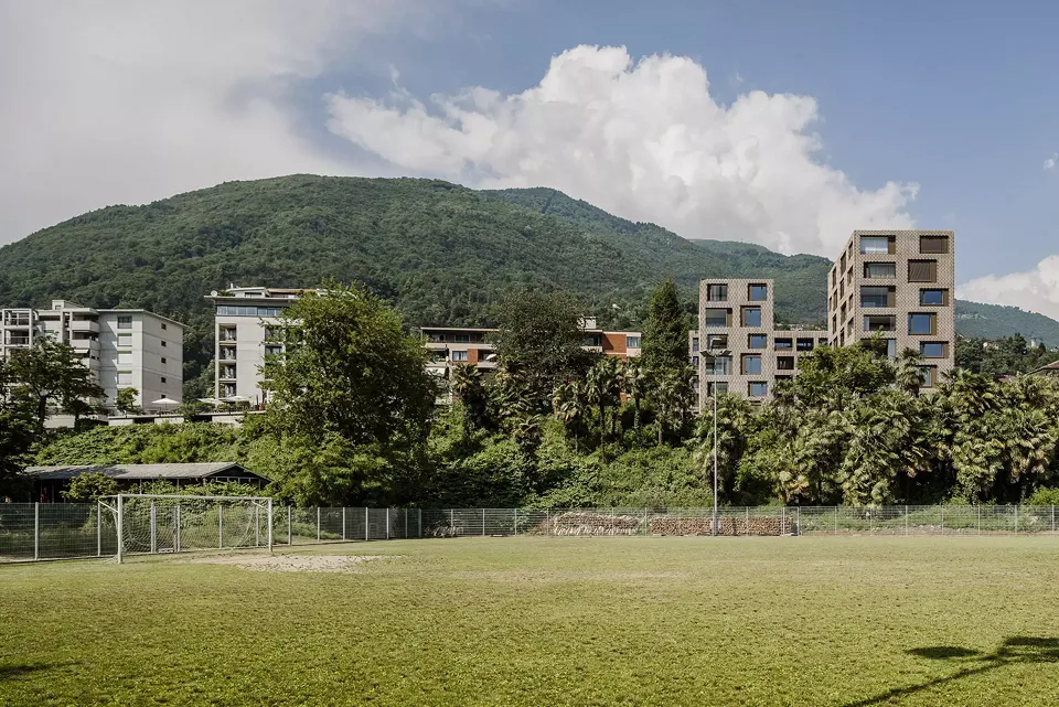 Vue depuis du parc