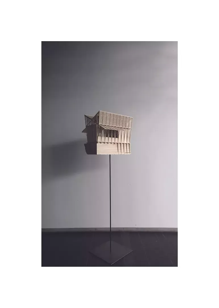 Modell (Ostfassade)
