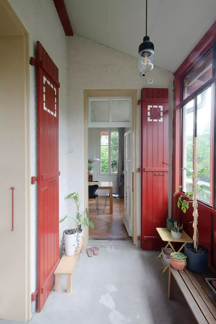Vue intérieure véranda