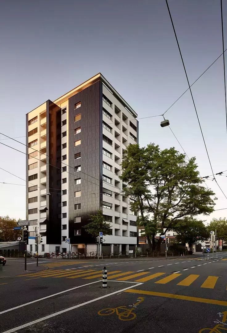 Façades sud-ouest, Standstrasse Bern