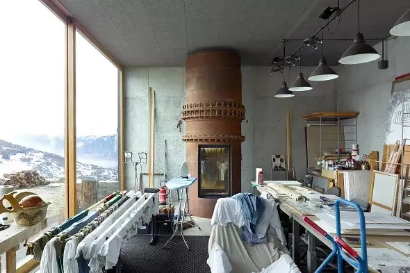 Vue intérieure sur atelier