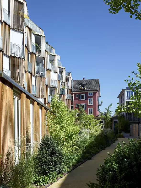 Vue de la cour intérieure