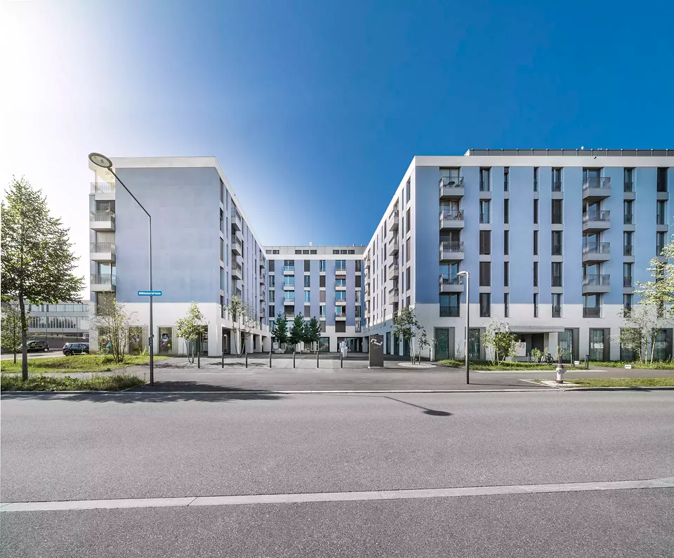 Blick in den Strassenhof