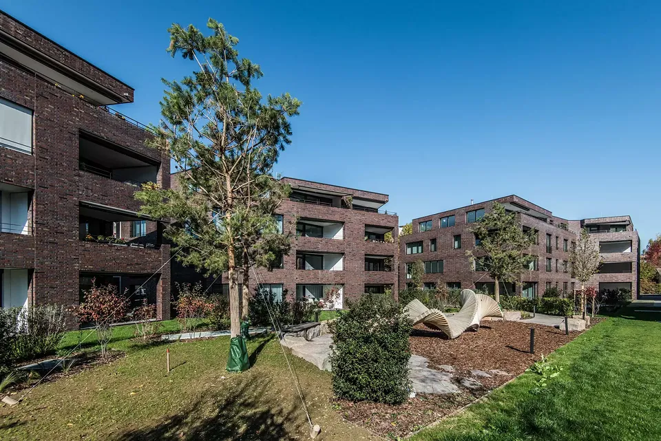 Ansicht Garten Auf Haus B+A