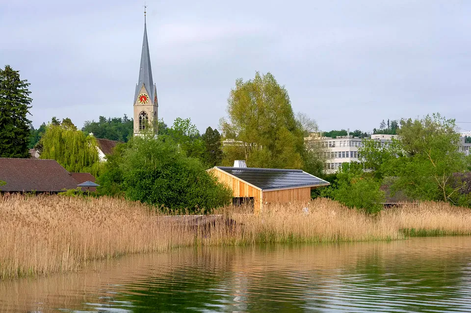 Blick vom Fischersteg