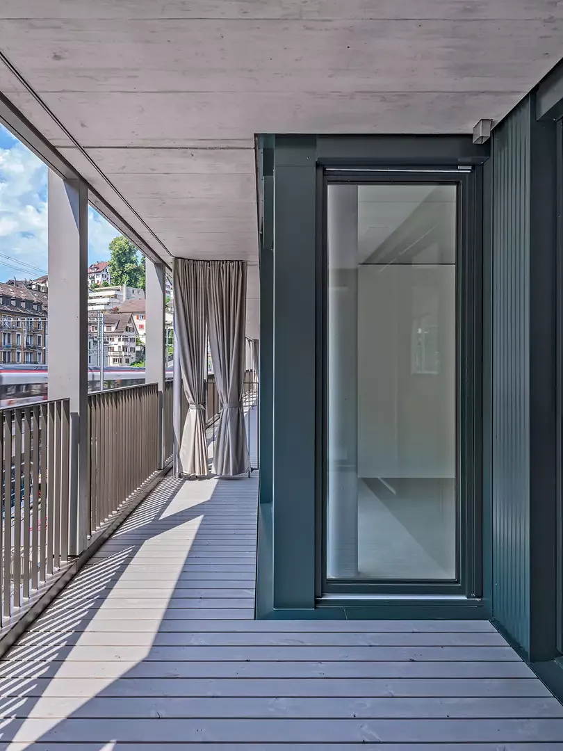 Reussinsel III, Luzern - Balkon Süd