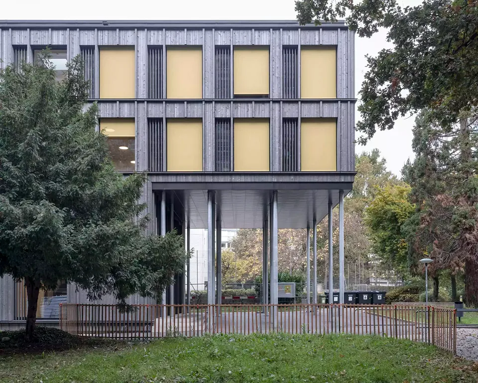 Vue extérieure, site de Vieusseux