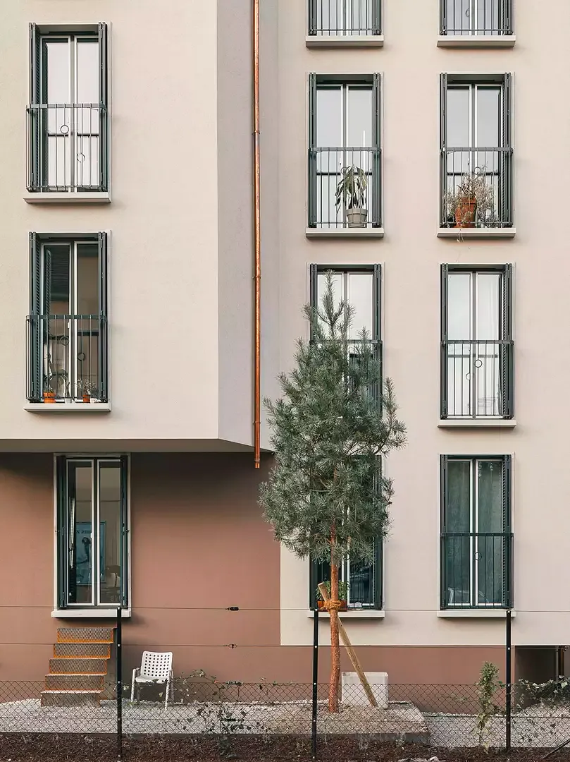 Detail Fassade