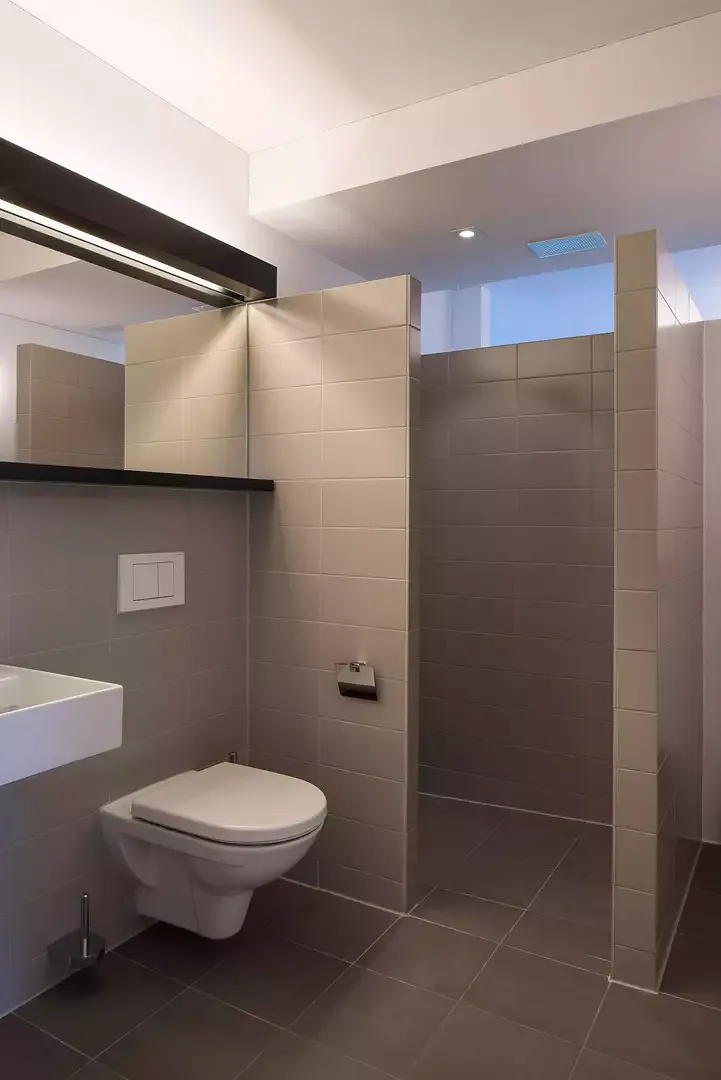 WC mit Dusche