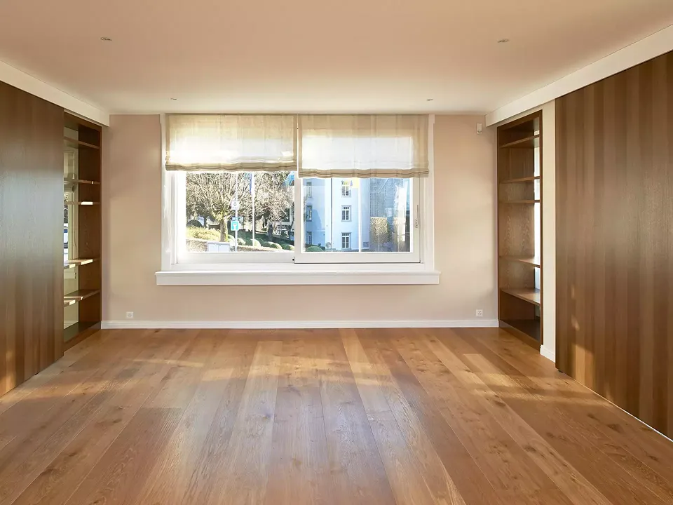 Wohnzimmer_Holzschiebewände